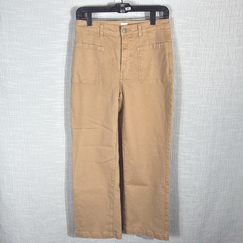 edwin avery‎ straight ankle trouser tan size 26 new with tags